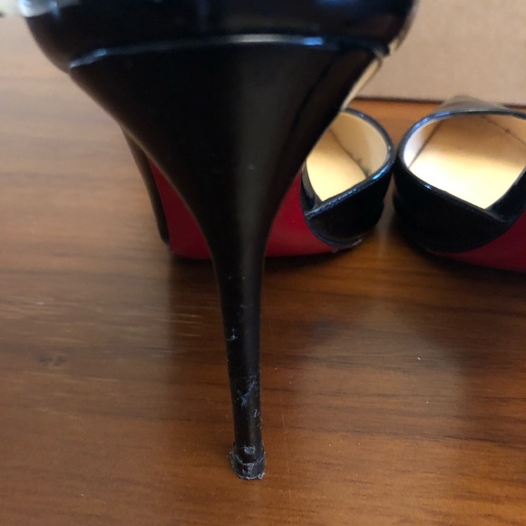 Christian Louboutin Iriza in black patent (7.5) - Picture 5 of 8